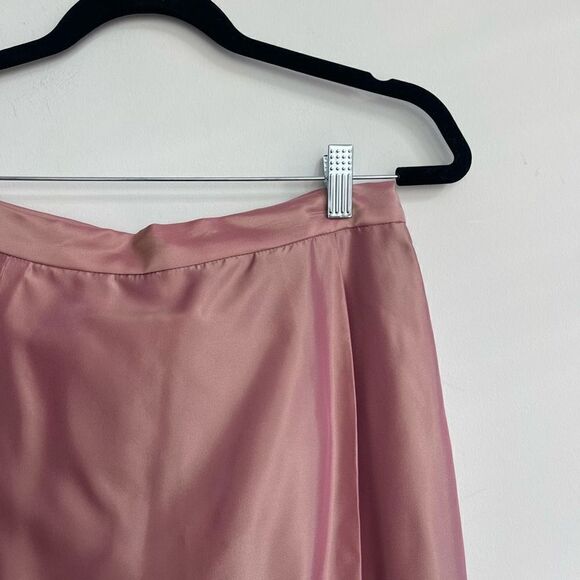 Michaelangelo Women's Pink Top Zip Up Sleeveless With Coat & Skirt Set Size 8 - Picture 9 of 15